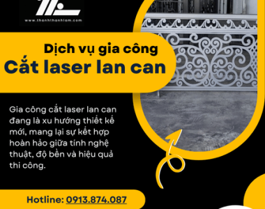 Gia công cắt laser lan can