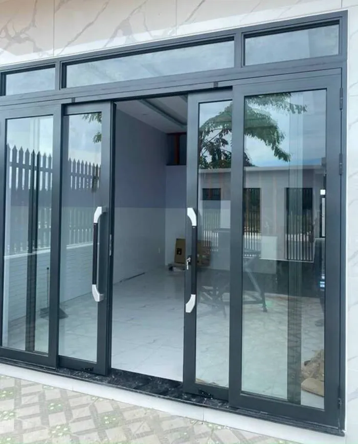 Cửa nhôm Xingfa 4 cánh mở trượt