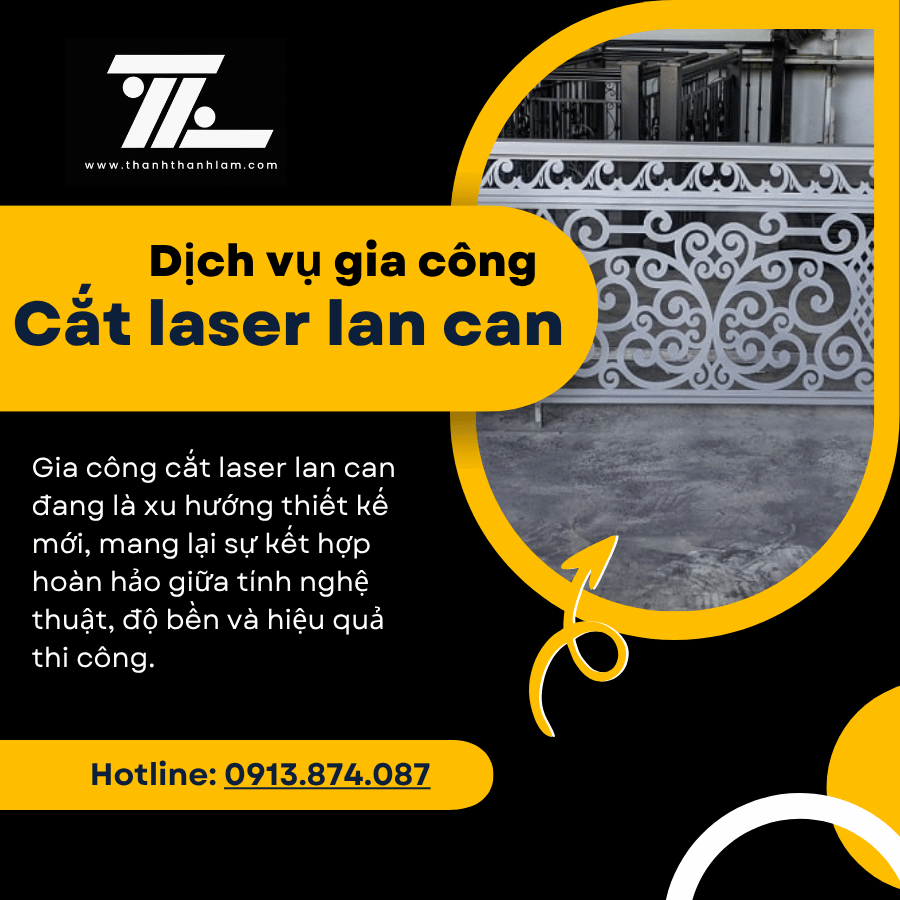 Dịch vụ Cắt laser lan can