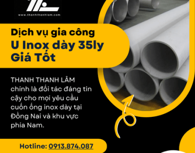 Gia công cuốn ống inox dày 35ly