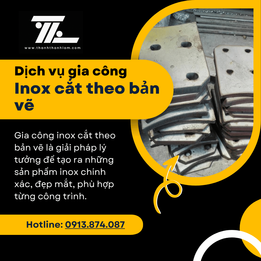 Gia công inox cắt theo bản vẽ 2