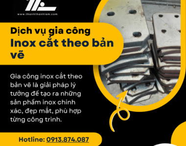Gia công inox cắt theo bản vẽ