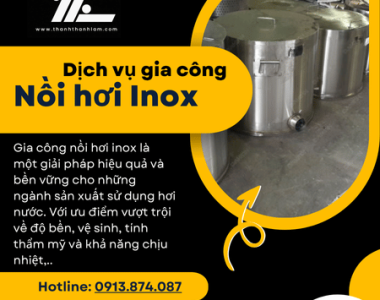 Gia công máng xối inox