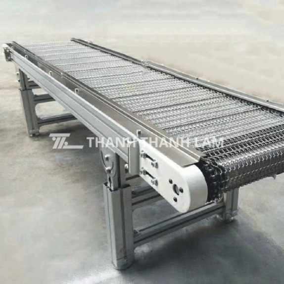 Băng chuyền inox ngành dược phẩm và hóa mỹ phẩm