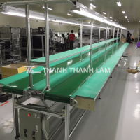 Băng chuyền inox băng tải lắp ráp