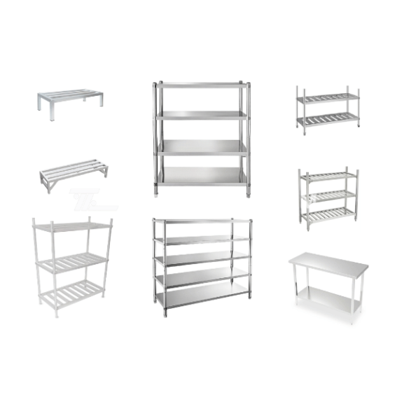 Kệ inox công nghiệp 201
